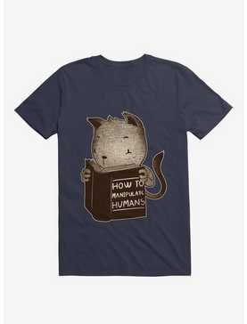 Cat Book: How To Manipulate Humans T-Shirt, , hi-res