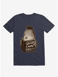Chicken Who Came First T-Shirt, NAVY, hi-res