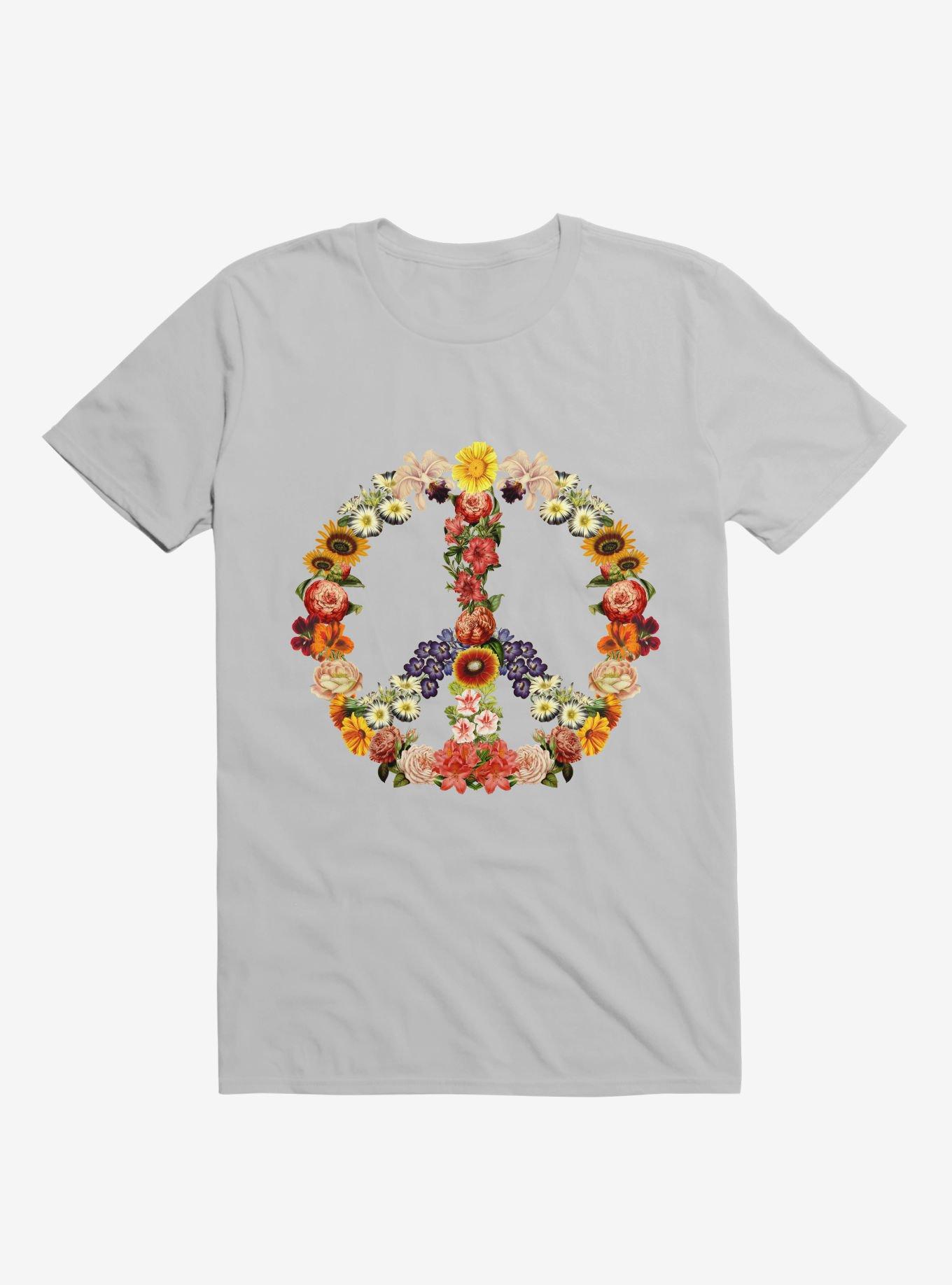 Flower Power T-Shirt, ICE GREY, hi-res