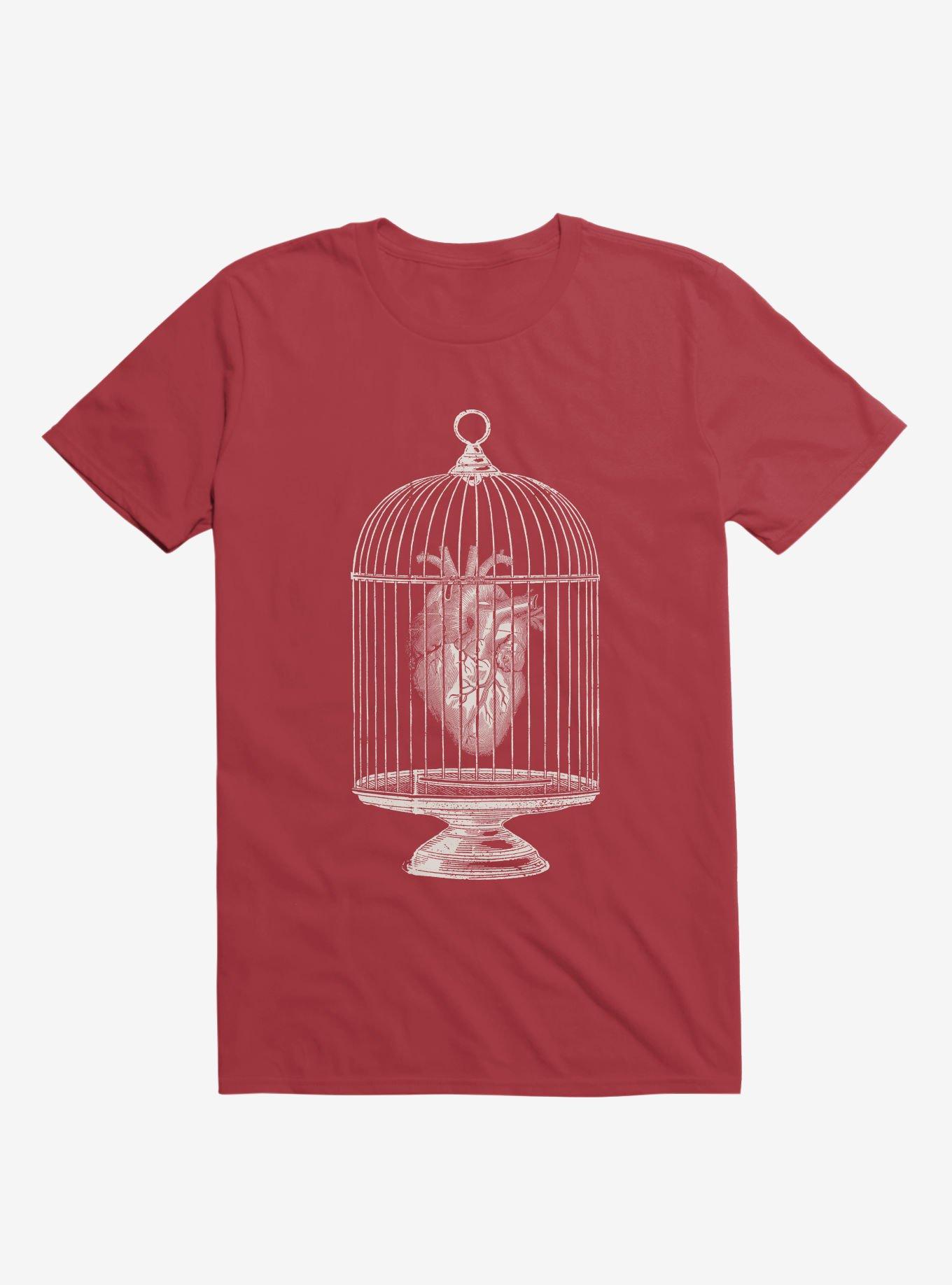 Free My Heart T-Shirt, RED, hi-res