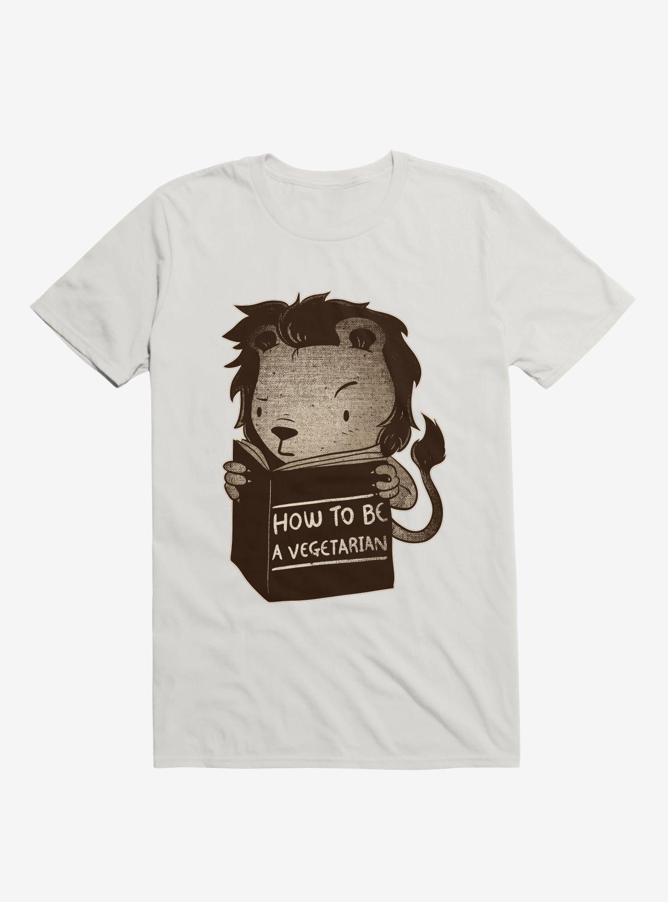 Lion Book How To Be Vegetarian T-Shirt