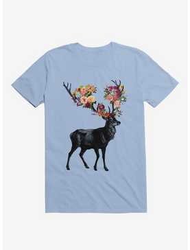 Spring Itself Deer Floral T-Shirt, , hi-res