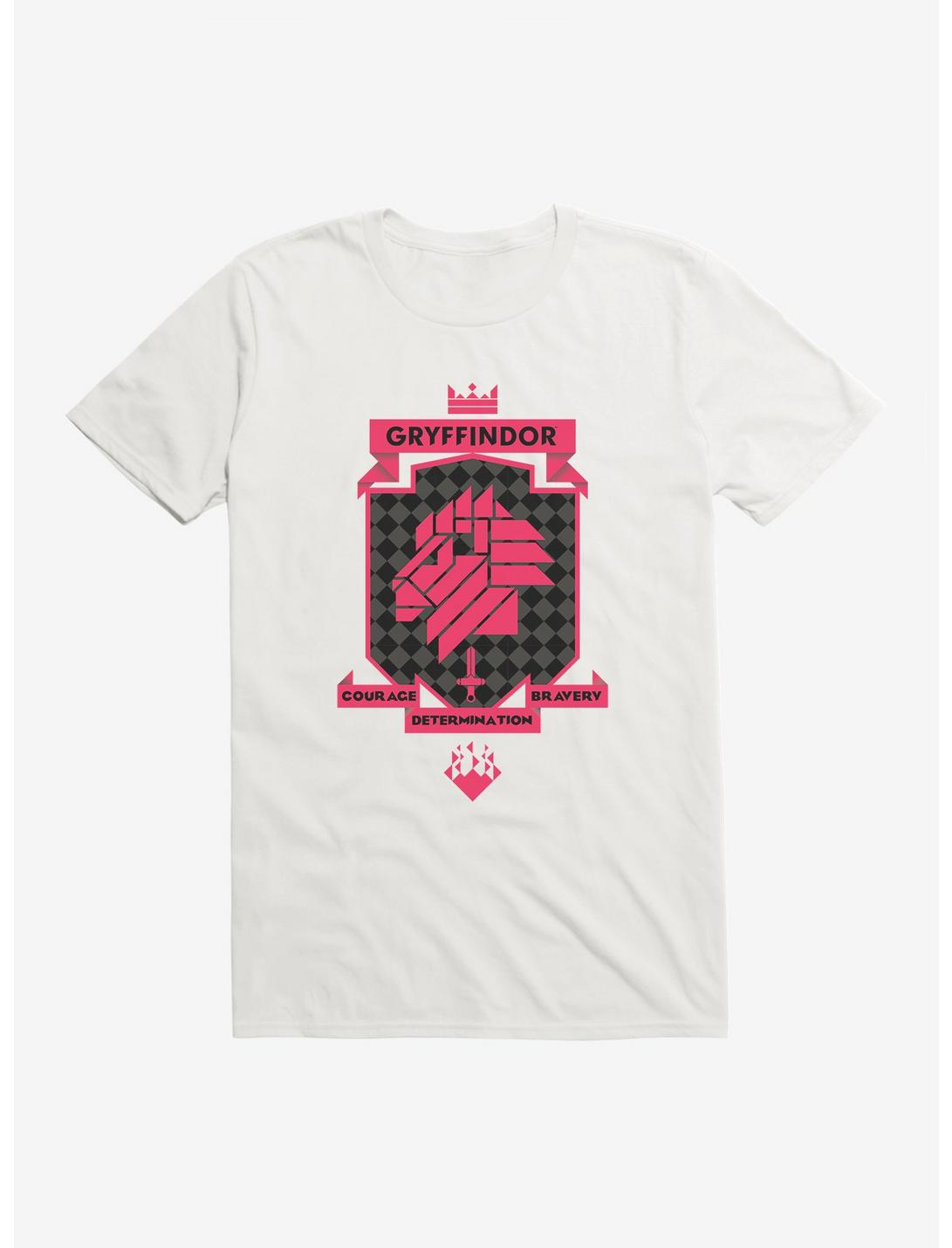 Harry Potter Gryffindor Red Shield Pixel Logo T-Shirt, , hi-res