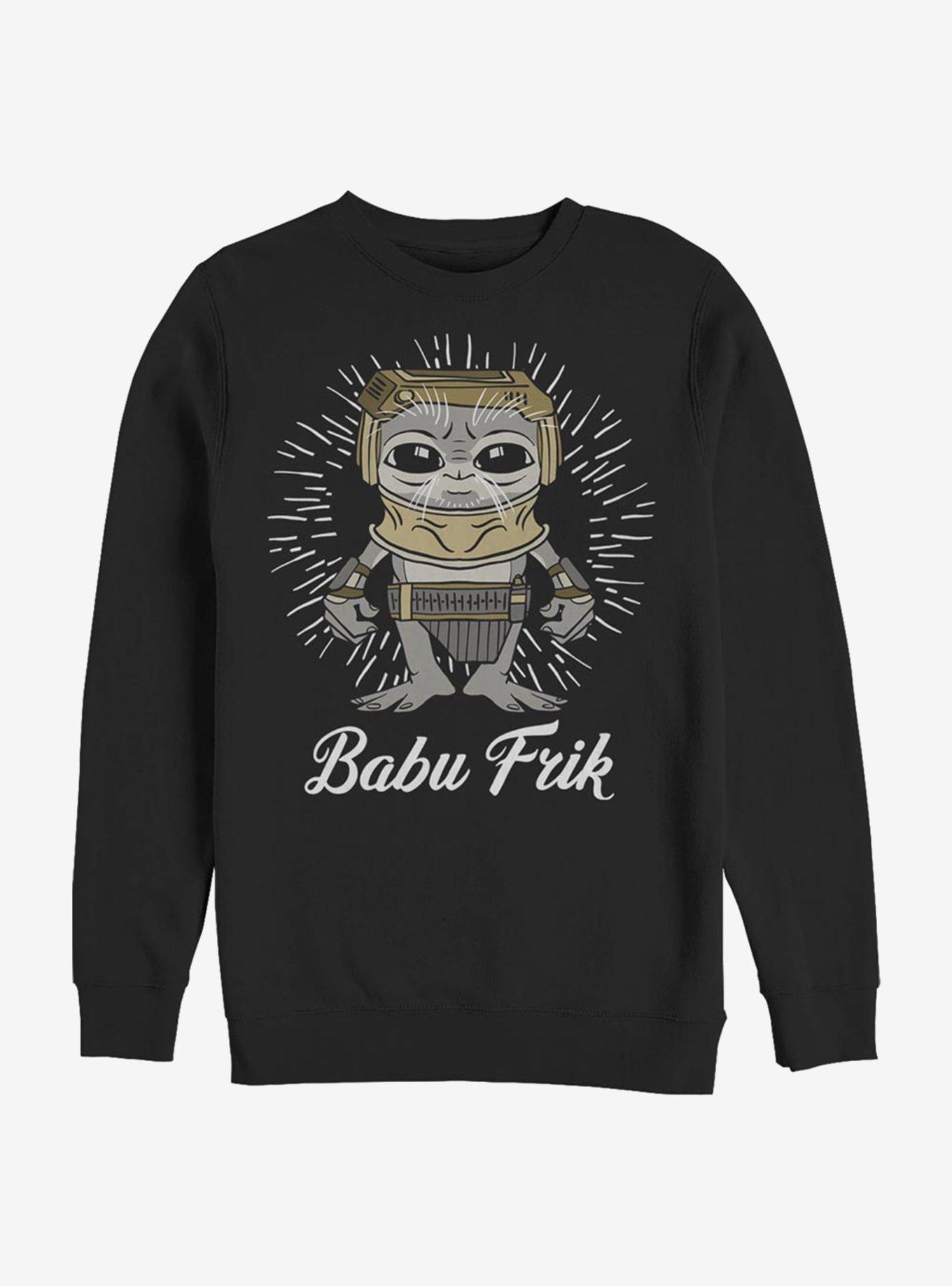 Star Wars: The Rise Of Skywalker Cute Frik Sweatshirt, BLACK, hi-res