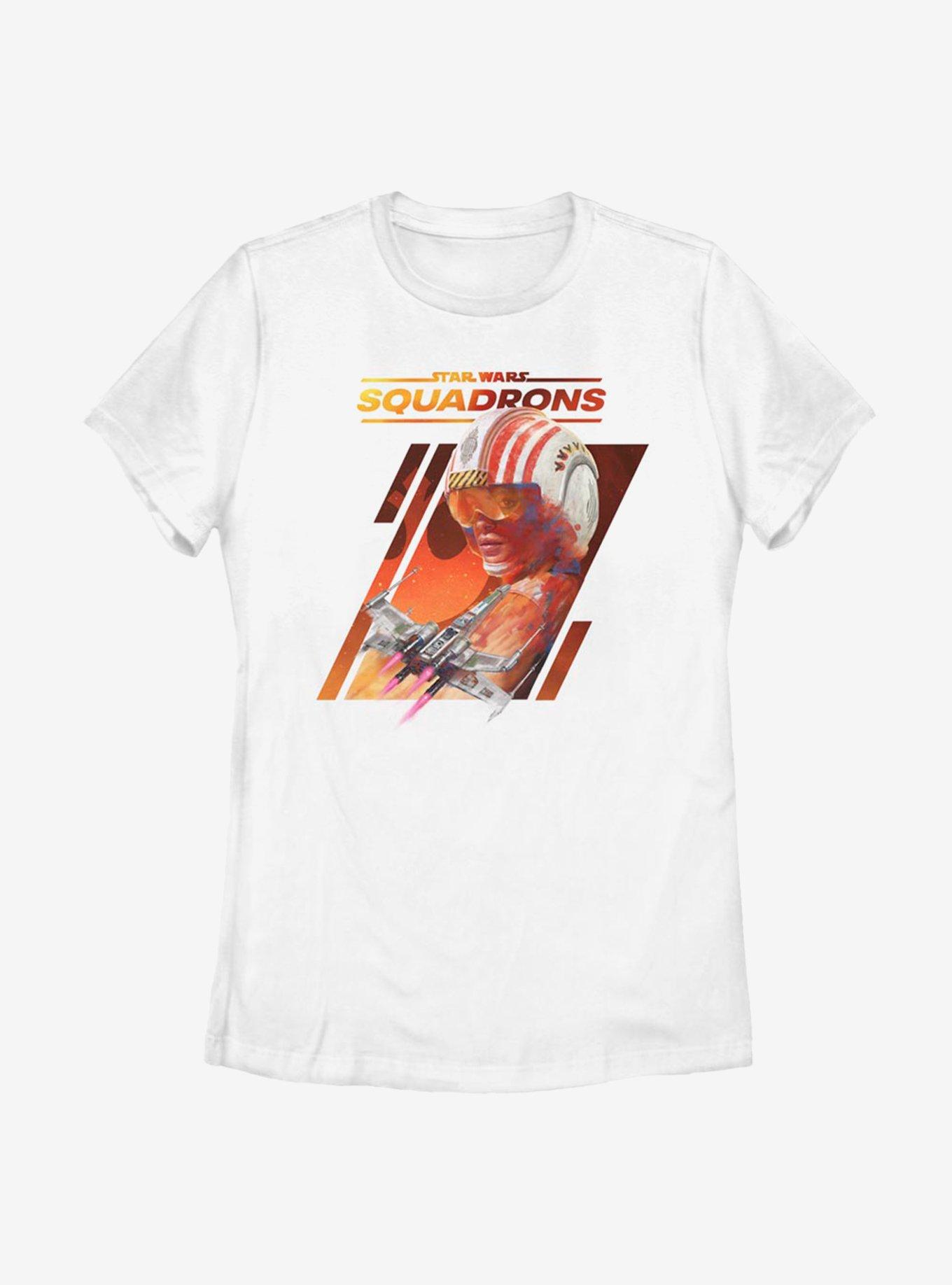 Star Wars Squadrons Rebel Womens T-Shirt, WHITE, hi-res