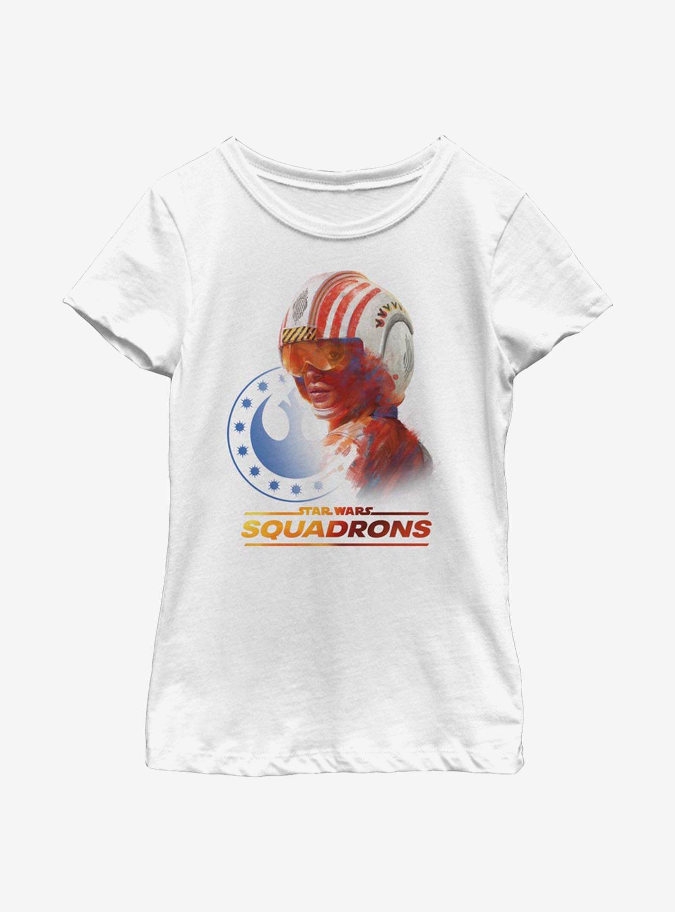 Star Wars Rebel Pilot Youth Girls T-Shirt, , hi-res