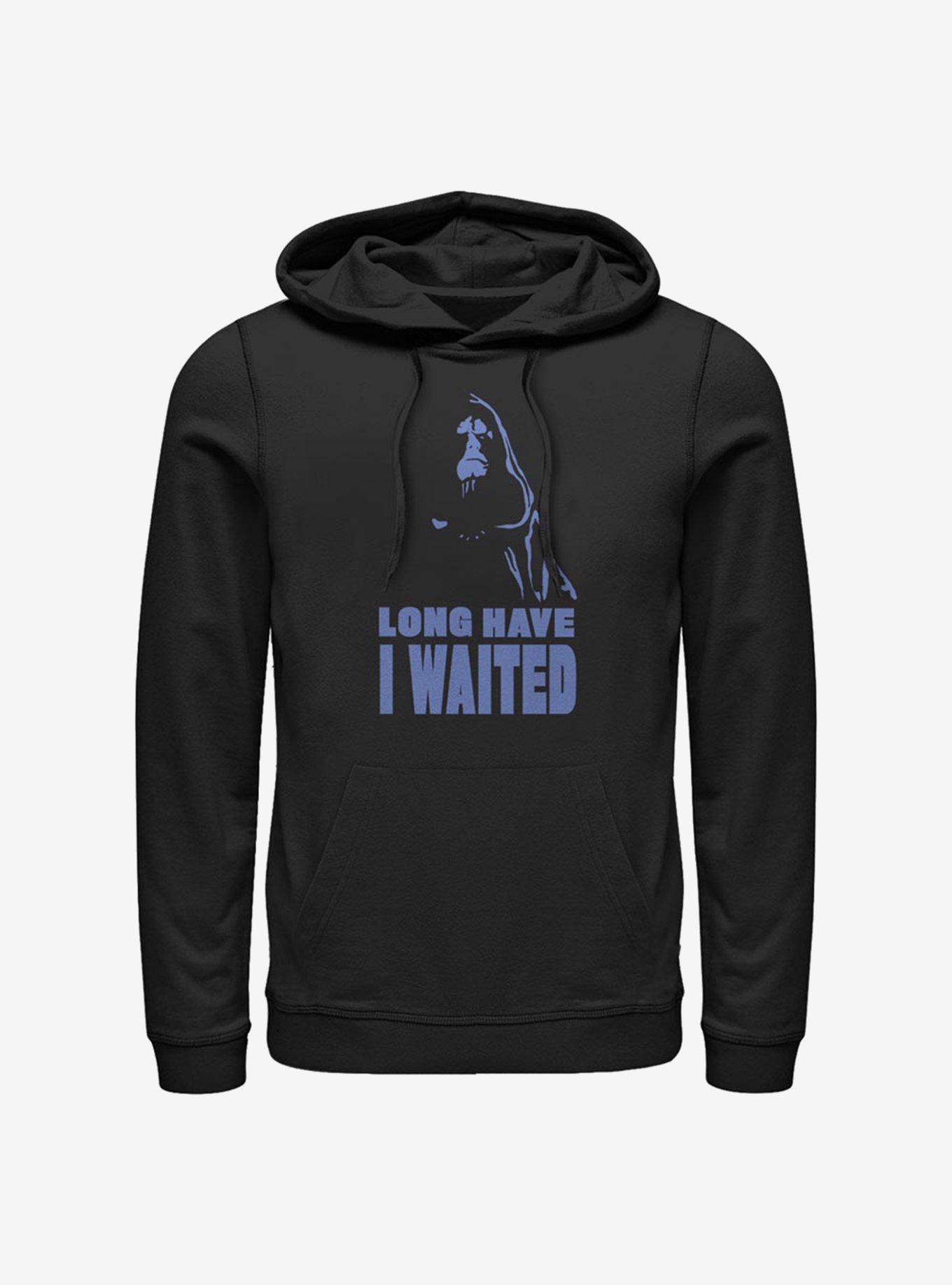 Star Wars: The Rise Of Skywalker Long Have I Waited Hoodie, BLACK, hi-res