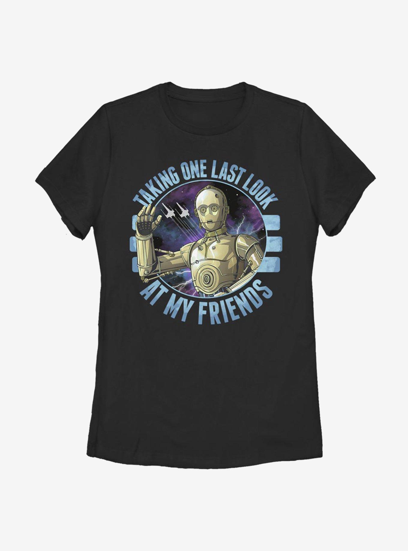 Star Wars: The Rise Of Skywalker Bye C3PO Womens T-Shirt, , hi-res