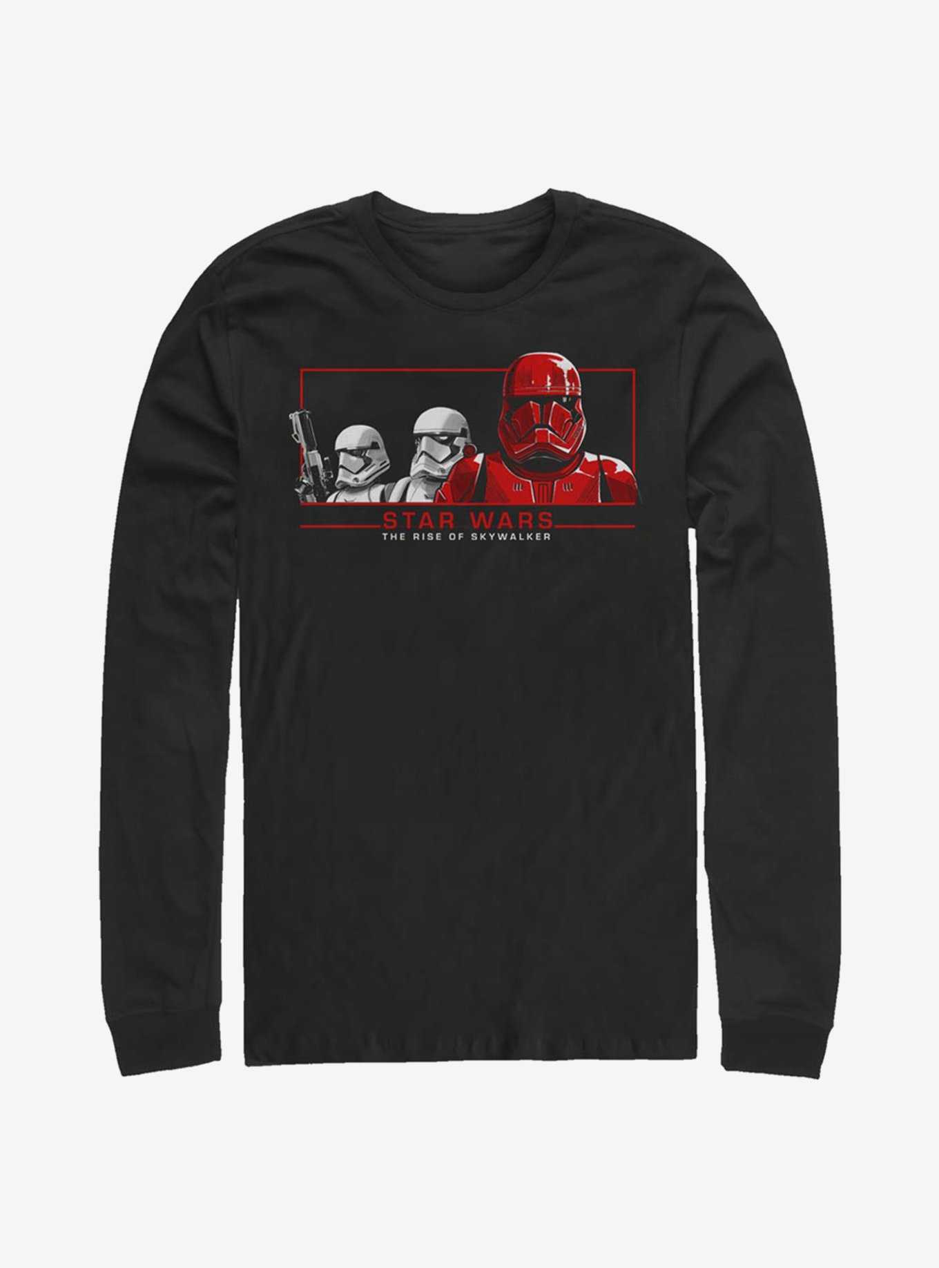 Star Wars: The Rise Of Skywalker Red And Pals Long-Sleeve T-Shirt, , hi-res