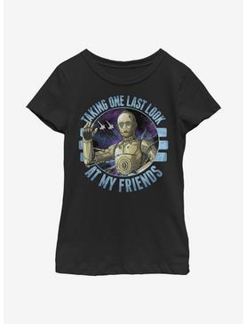 Star Wars: The Rise Of Skywalker Bye C3PO Youth Girls T-Shirt, , hi-res