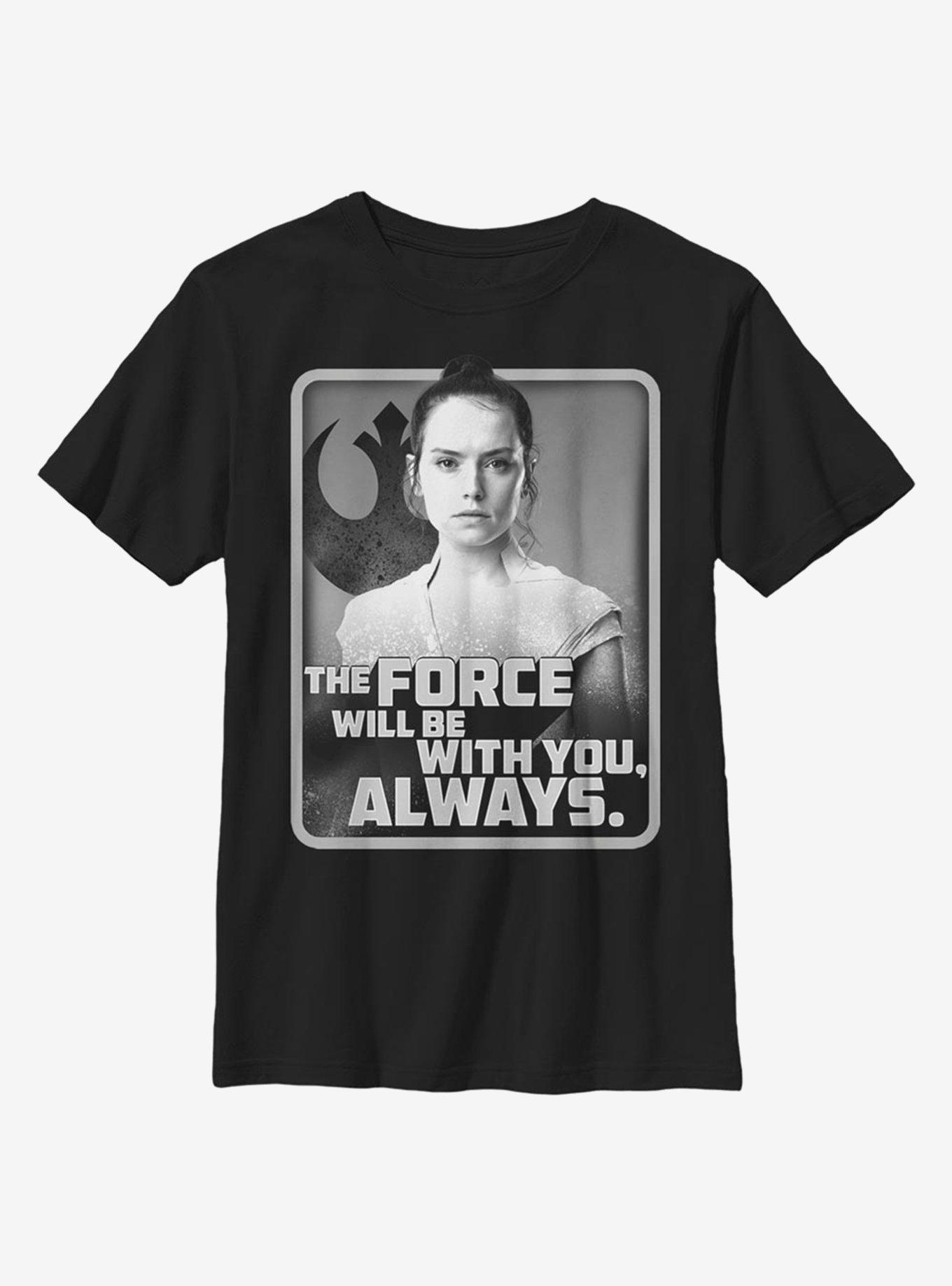 Star Wars: The Rise Of Skywalker With You Rey Youth T-Shirt, , hi-res