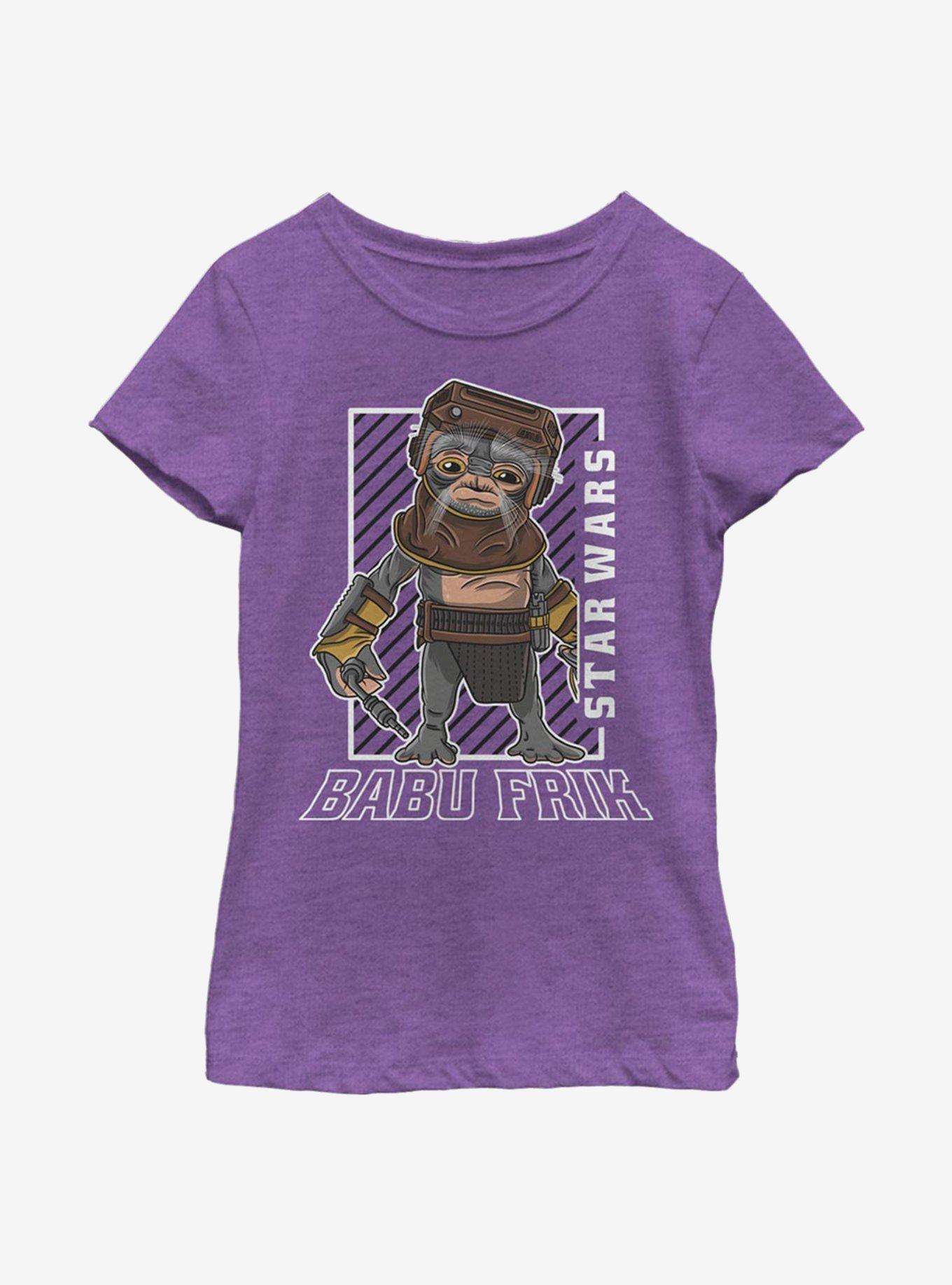 Star Wars: The Rise Of Skywalker Babu Frik Youth Girls T-Shirt, , hi-res