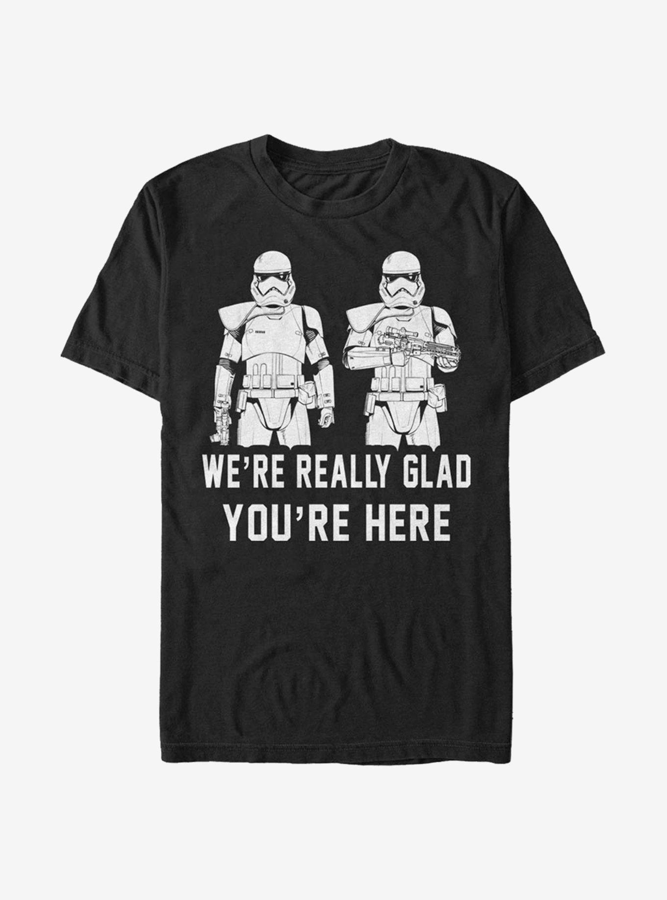 Star Wars: The Rise Of Skywalker Glad Troopers T-Shirt, BLACK, hi-res