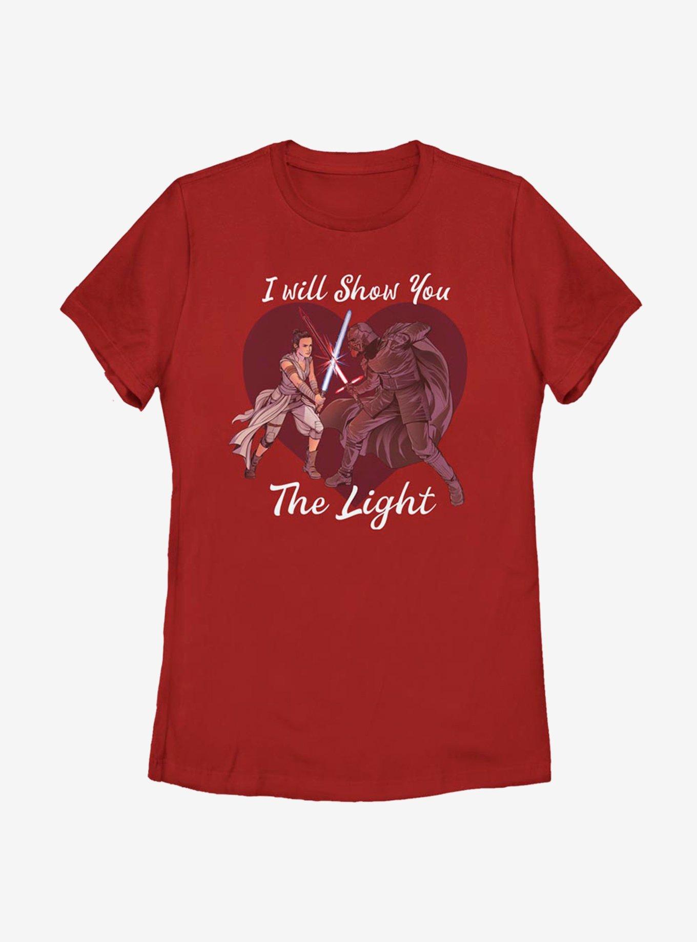 Star Wars: The Rise Of Skywalker I Will Show You The Light Womens T-Shirt, , hi-res