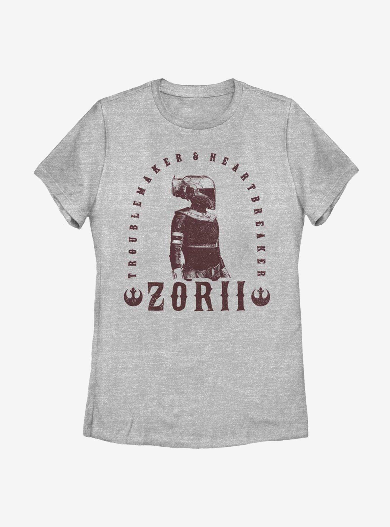 Star Wars: The Rise Of Skywalker Troublemaker Zorii Womens T-Shirt, , hi-res