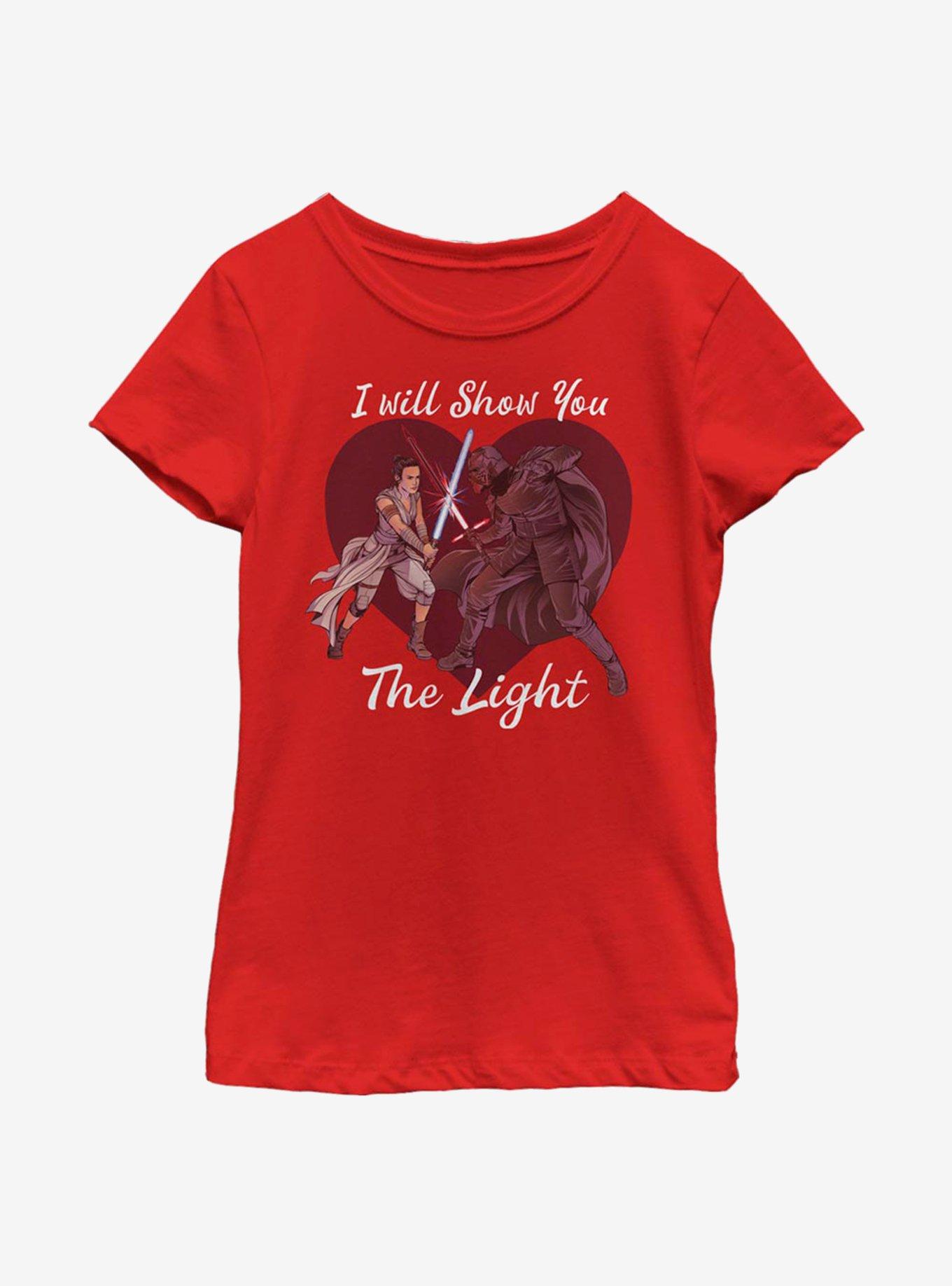Star Wars: The Rise Of Skywalker I Will Show You The Light Youth Girls T-Shirt, , hi-res