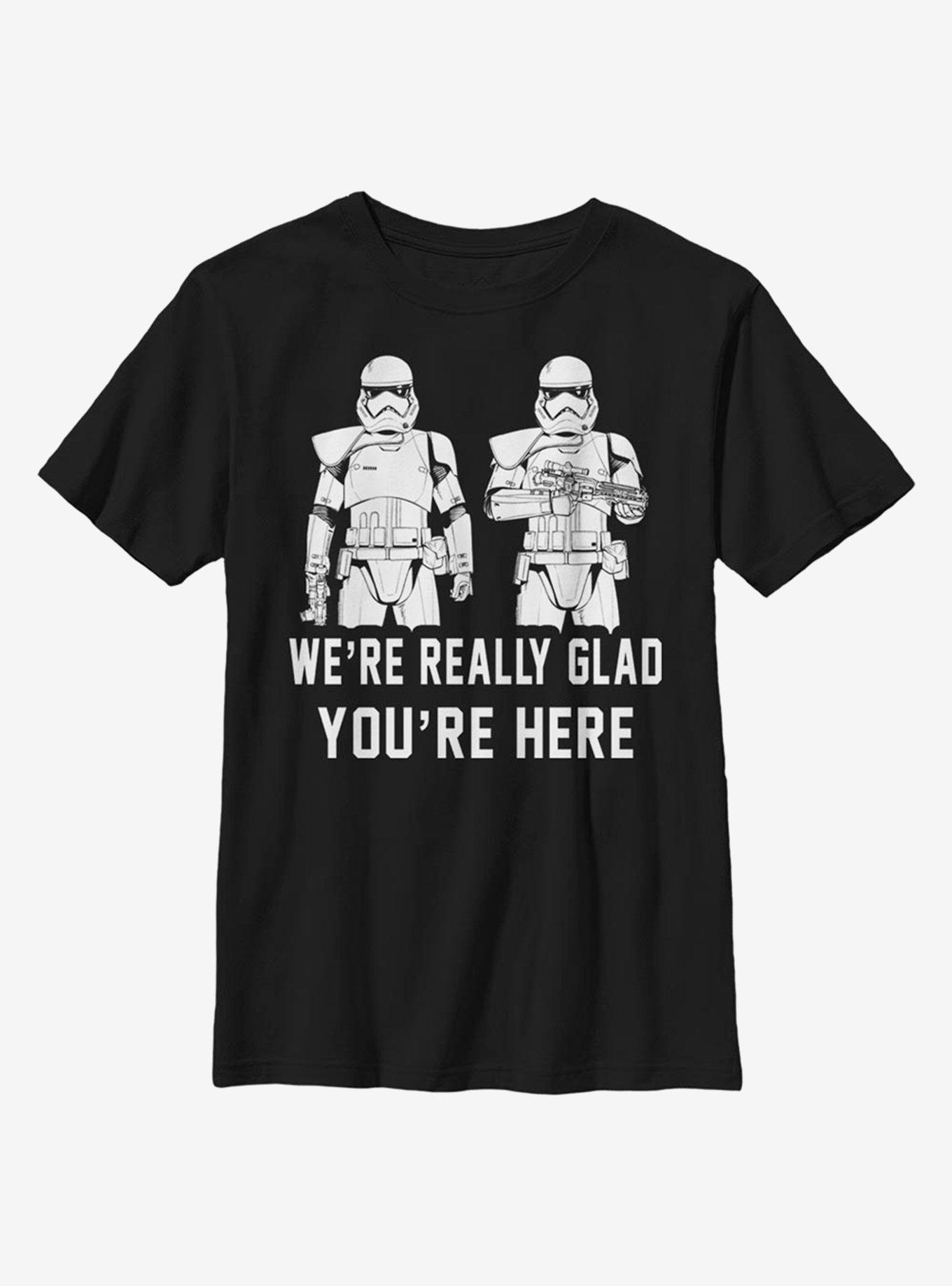 Star Wars: The Rise Of Skywalker Glad Troopers Youth T-Shirt, BLACK, hi-res