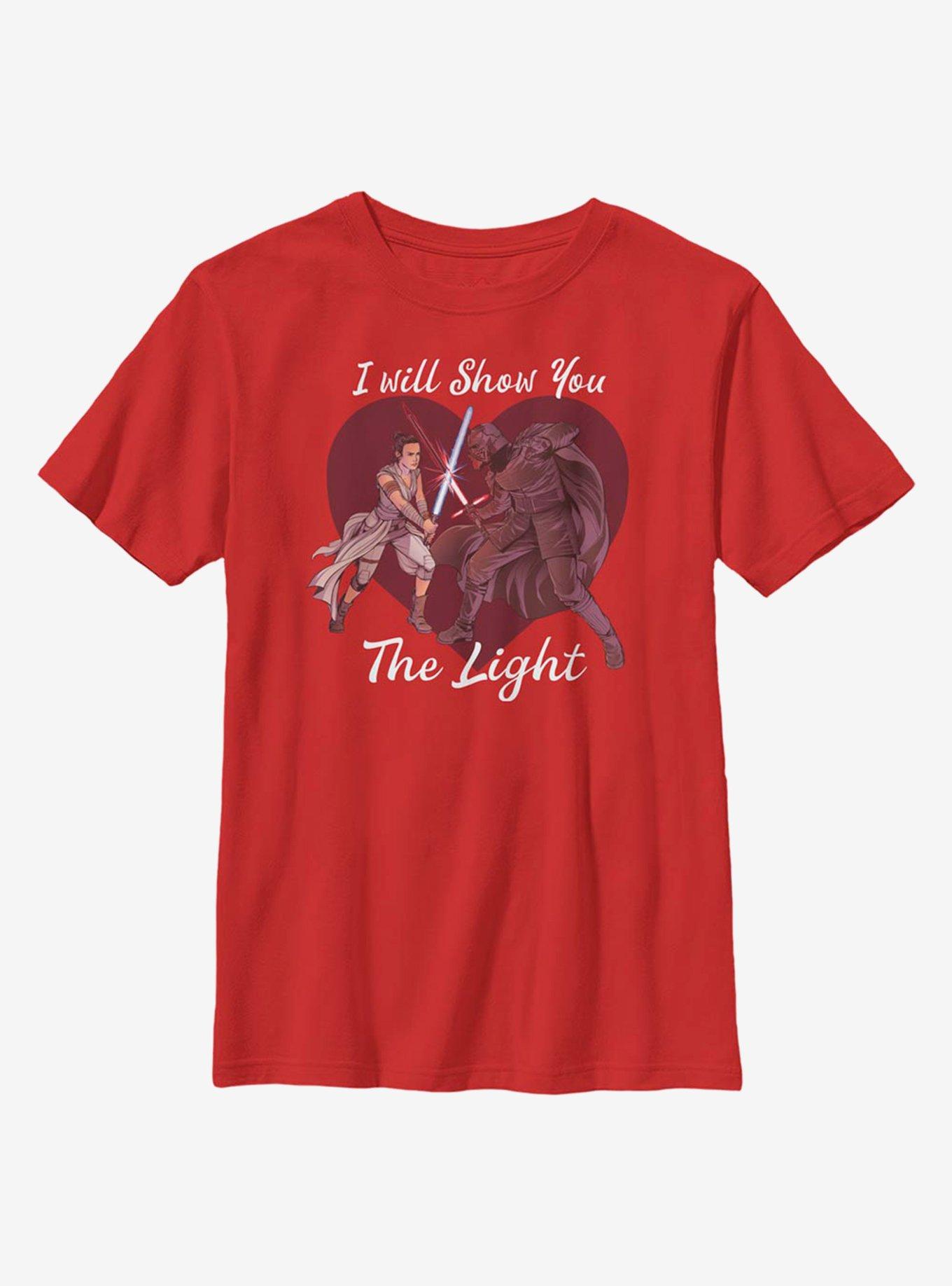 Star Wars: The Rise Of Skywalker I Will Show You The Light Youth T-Shirt, , hi-res