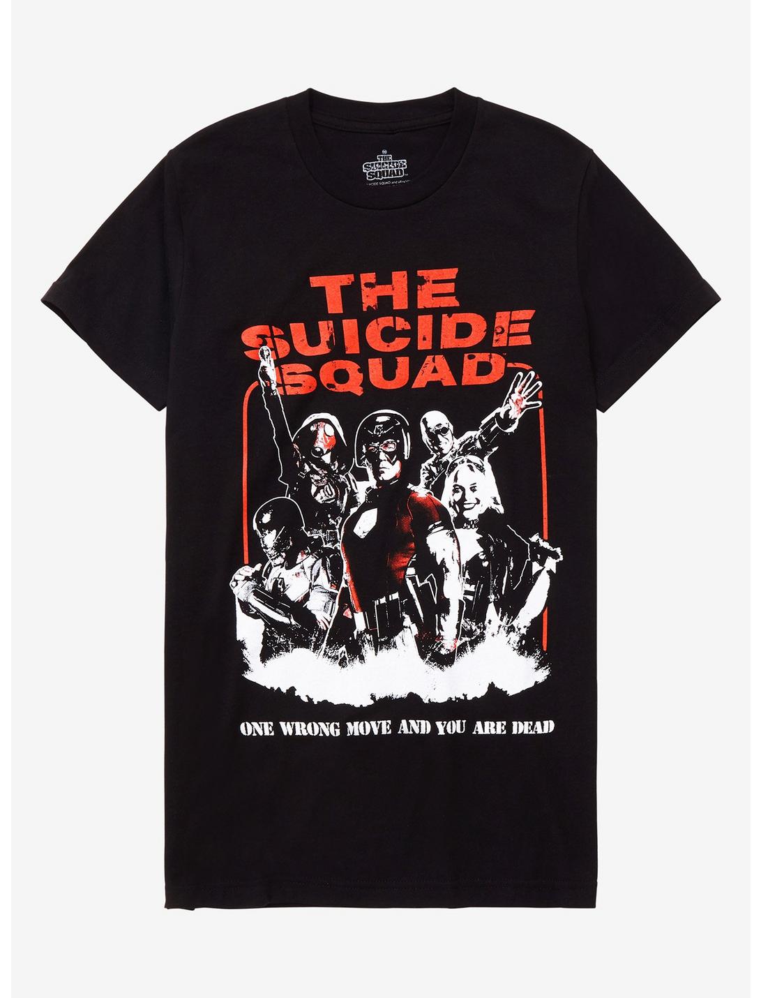 DC Comics The Suicide Squad Poster T-Shirt, BLACK, hi-res