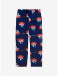 The Simpsons Treehouse of Horror Skeleton Couch Allover Print Sleep Pants - BoxLunch Exclusive, NAVY, hi-res