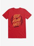Stop Asian Hate Orange Font T-Shirt, , hi-res