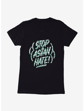 Stop Asian Hate Pattern Font Womens T-Shirt, , hi-res