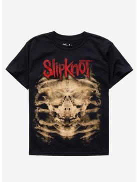 Slipknot X-Ray Skull Boyfriend Fit Girls T-Shirt, , hi-res