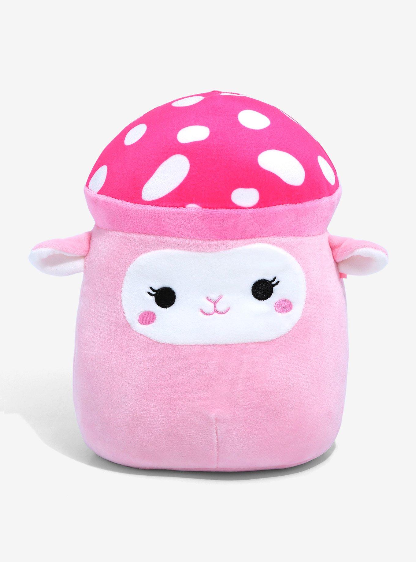 Squishmallows Elsa the Pink Mushroom Lamb 8 Inch Plush, , hi-res