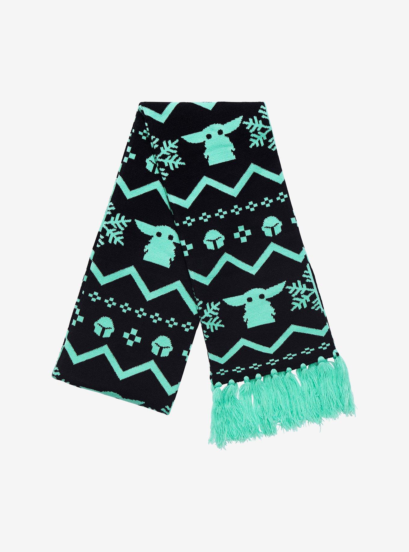 Star Wars The Mandalorian The Child Fair Isle Scarf, , hi-res