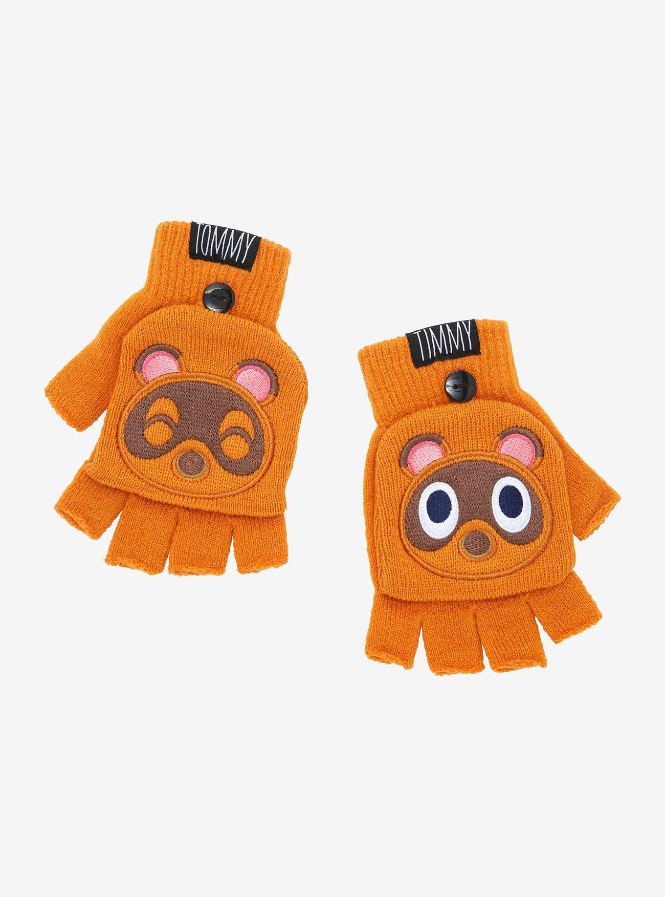 Animal Crossing New Horizons Timmy & Tommy Fingerless Gloves Her