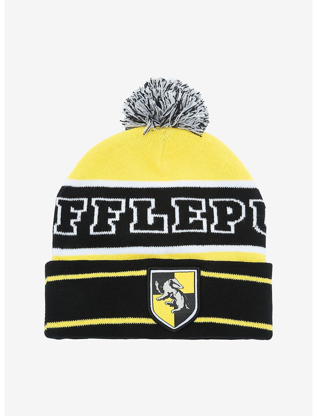 Harry Potter Hufflepuff House Pom Beanie, , hi-res