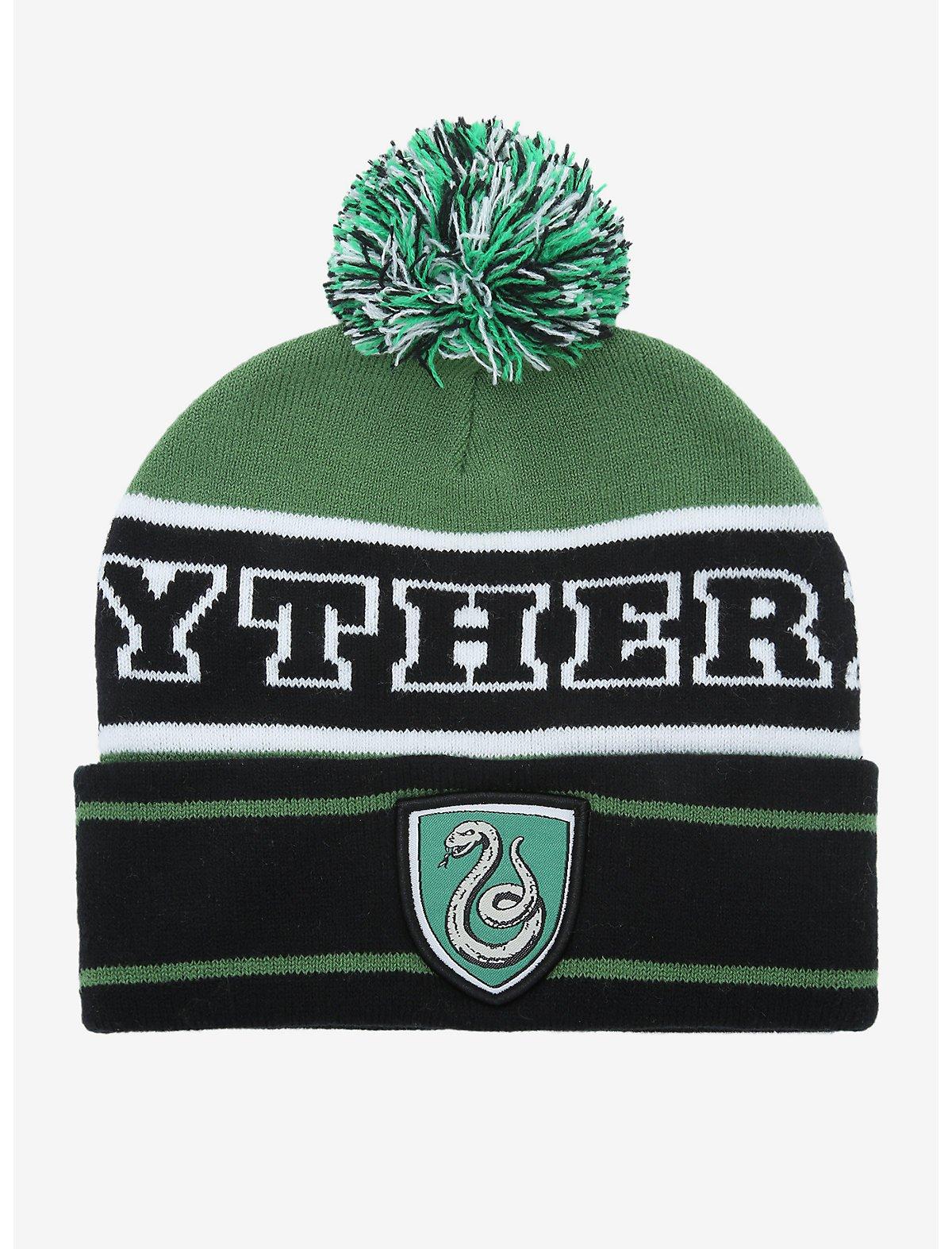 Harry Potter Slytherin House Pom Beanie, , hi-res