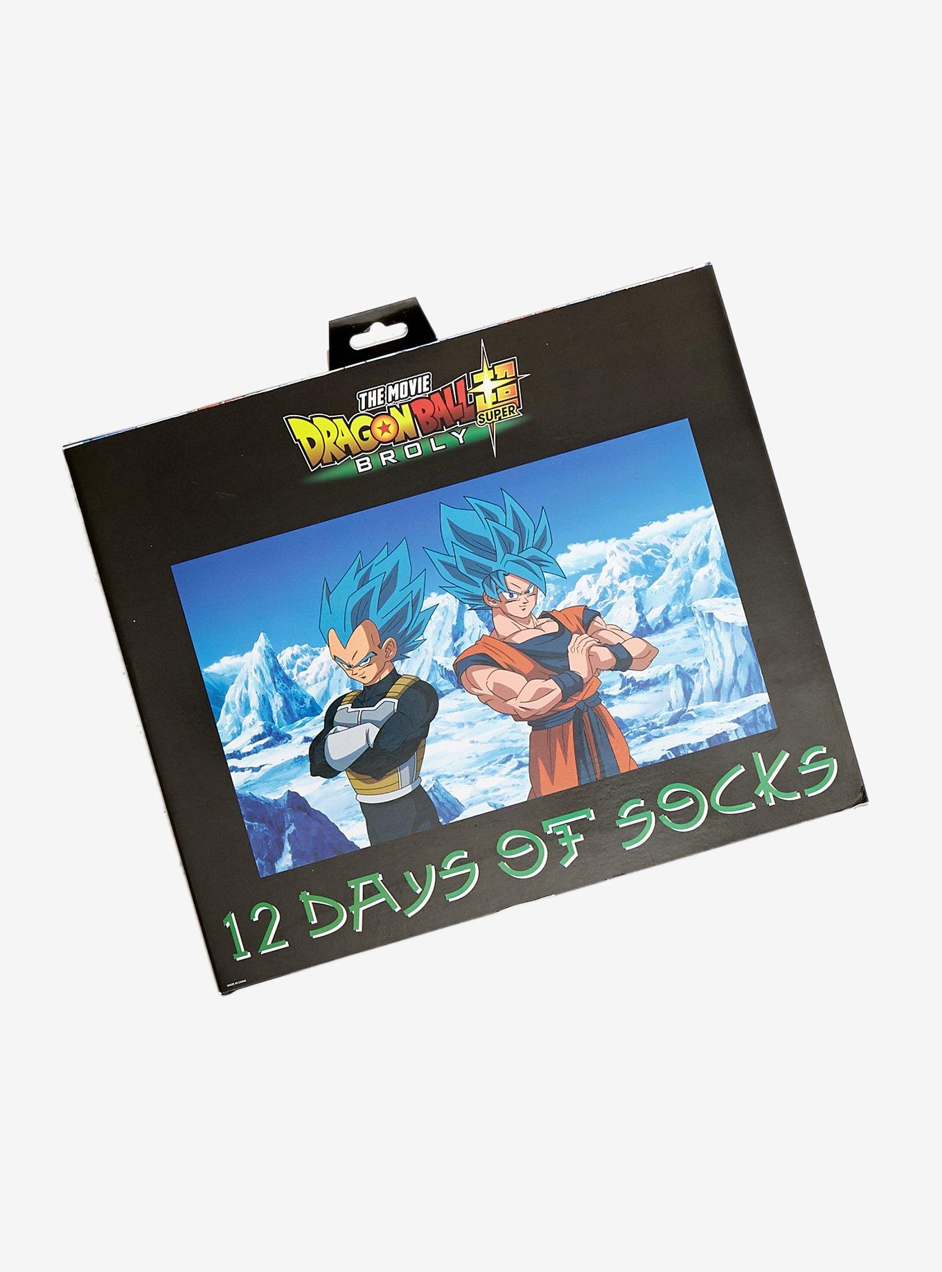 Dragon Ball Super: Broly 12 Days of Socks Advent Calendar, , hi-res