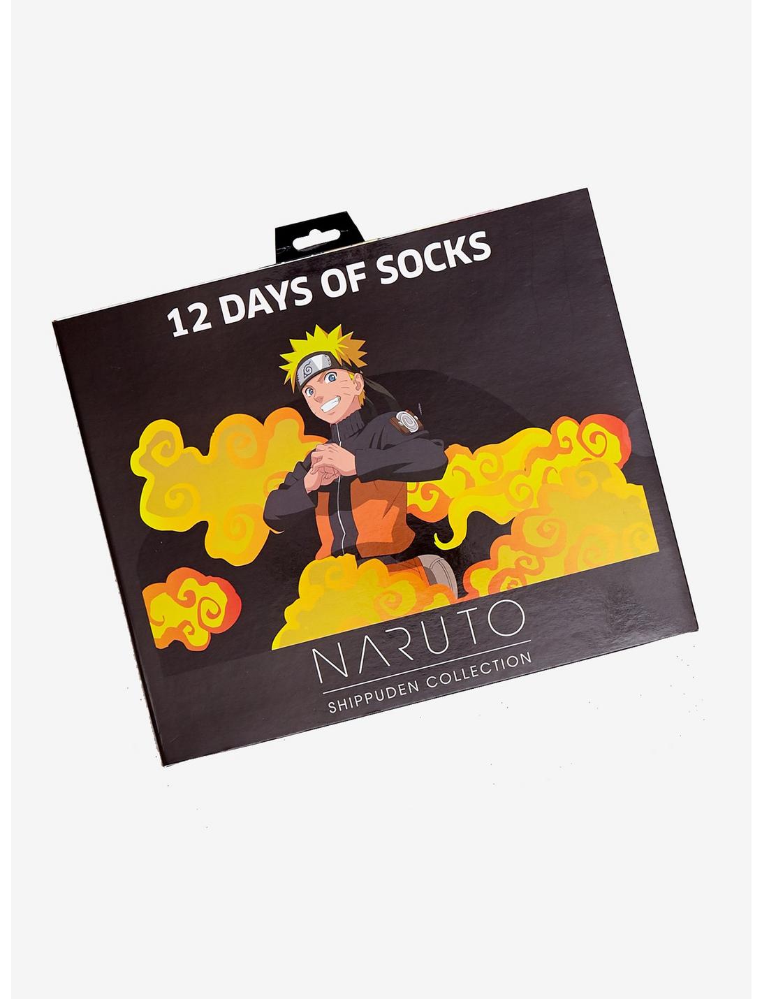 Naruto Shippuden 12 Days of Socks Advent Box Set, , hi-res