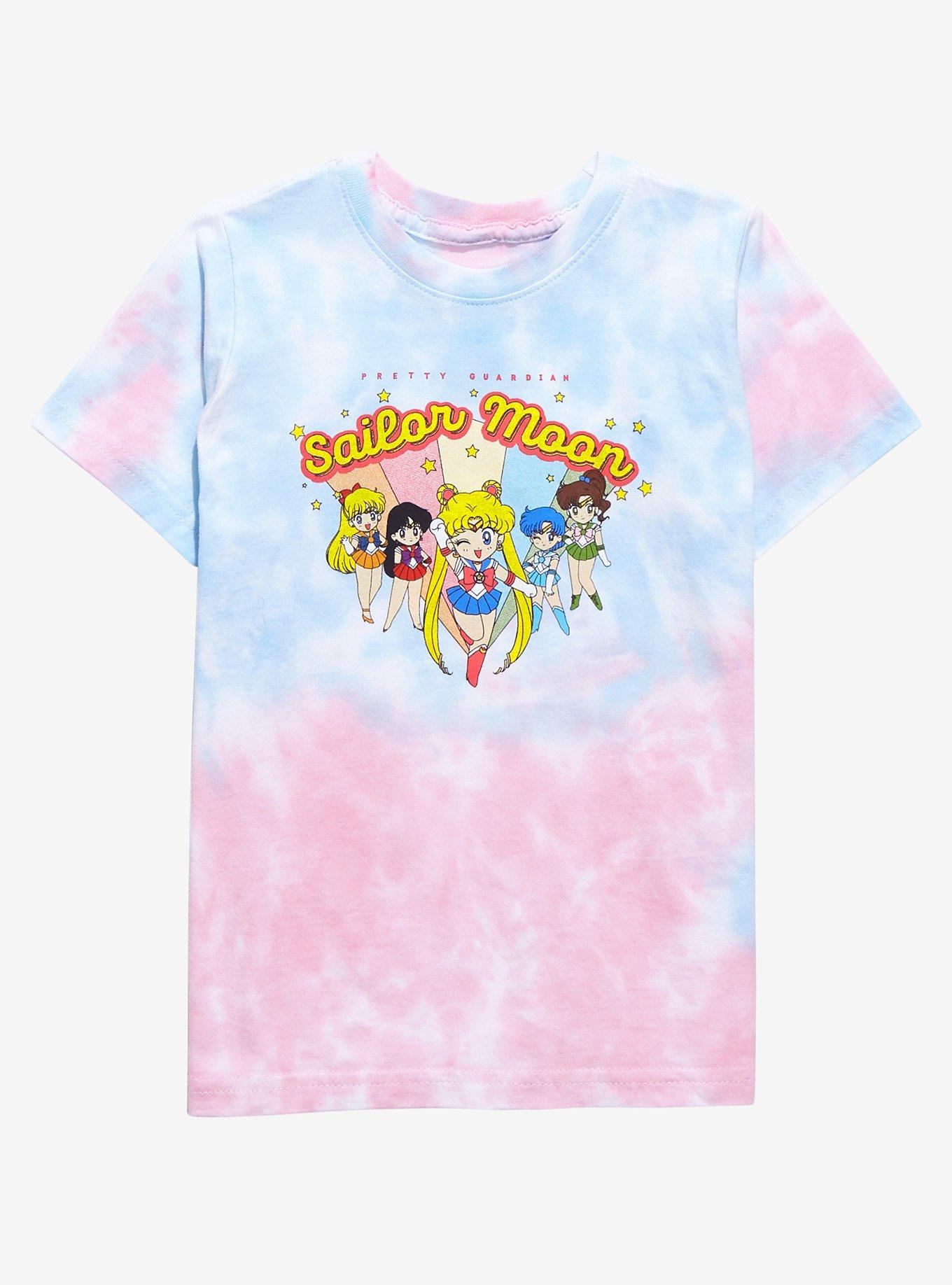 Sailor Moon Chibi Scouts Group Toddler Tie-Dye T-Shirt - BoxLunch Exclusive