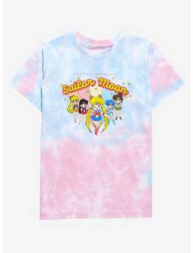 Sailor Moon Chibi Sailor Scouts Group Toddler Tie-Dye T-Shirt - BoxLunch Exclusive, , hi-res