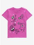 Our Universe Marvel Ms. Marvel Kamala's Doodles Toddler T-Shirt - BoxLunch Exclusive, PURPLE, hi-res