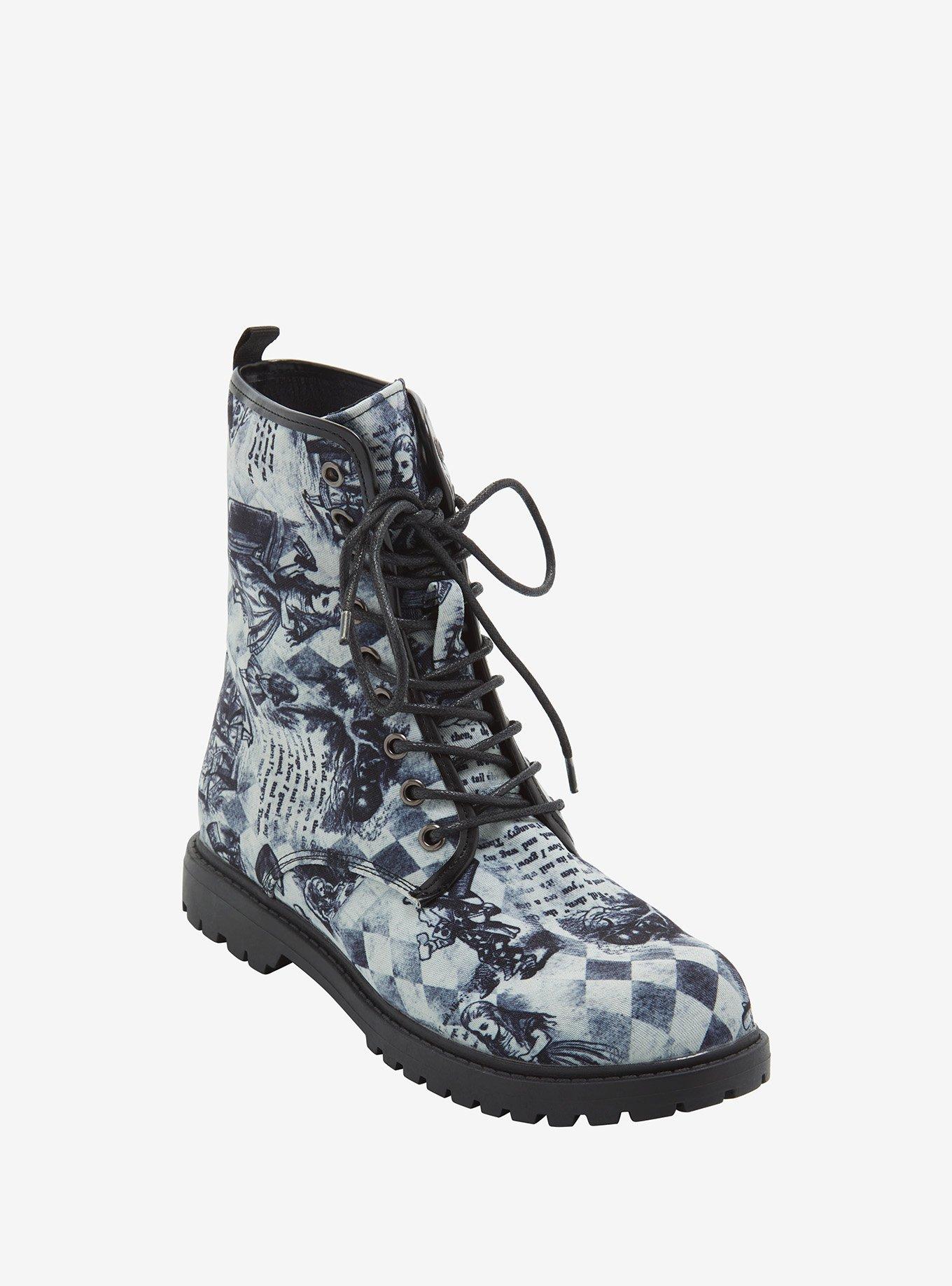 wide width combat boots