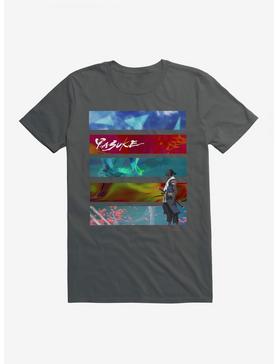 Yasuke Panels T-Shirt, CHARCOAL, hi-res