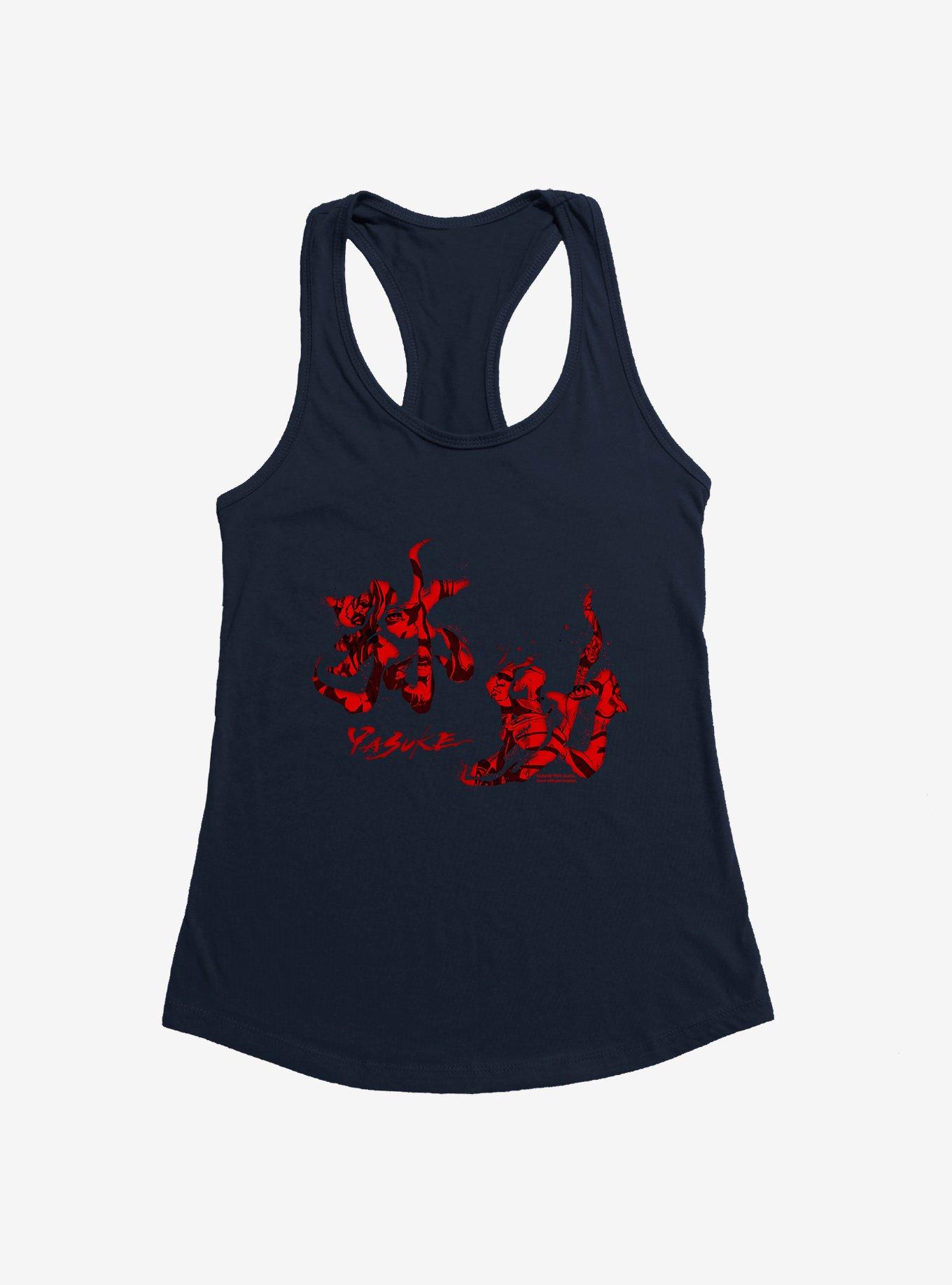 Yasuke Text Girls Tank, , hi-res