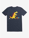 Dino Walk T-Shirt, NAVY, hi-res