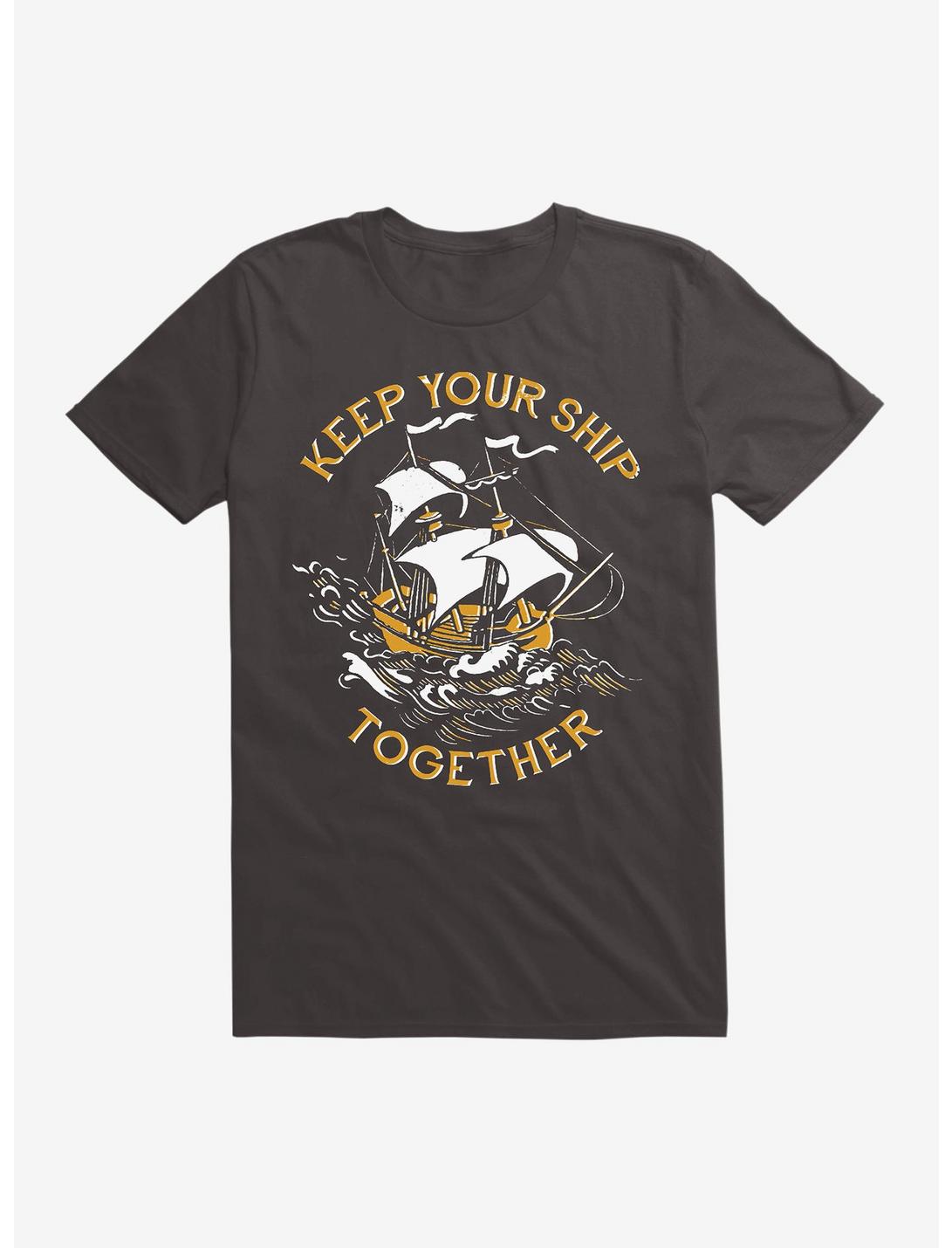 Keep Your Ship Together T-Shirt, BLACK, hi-res