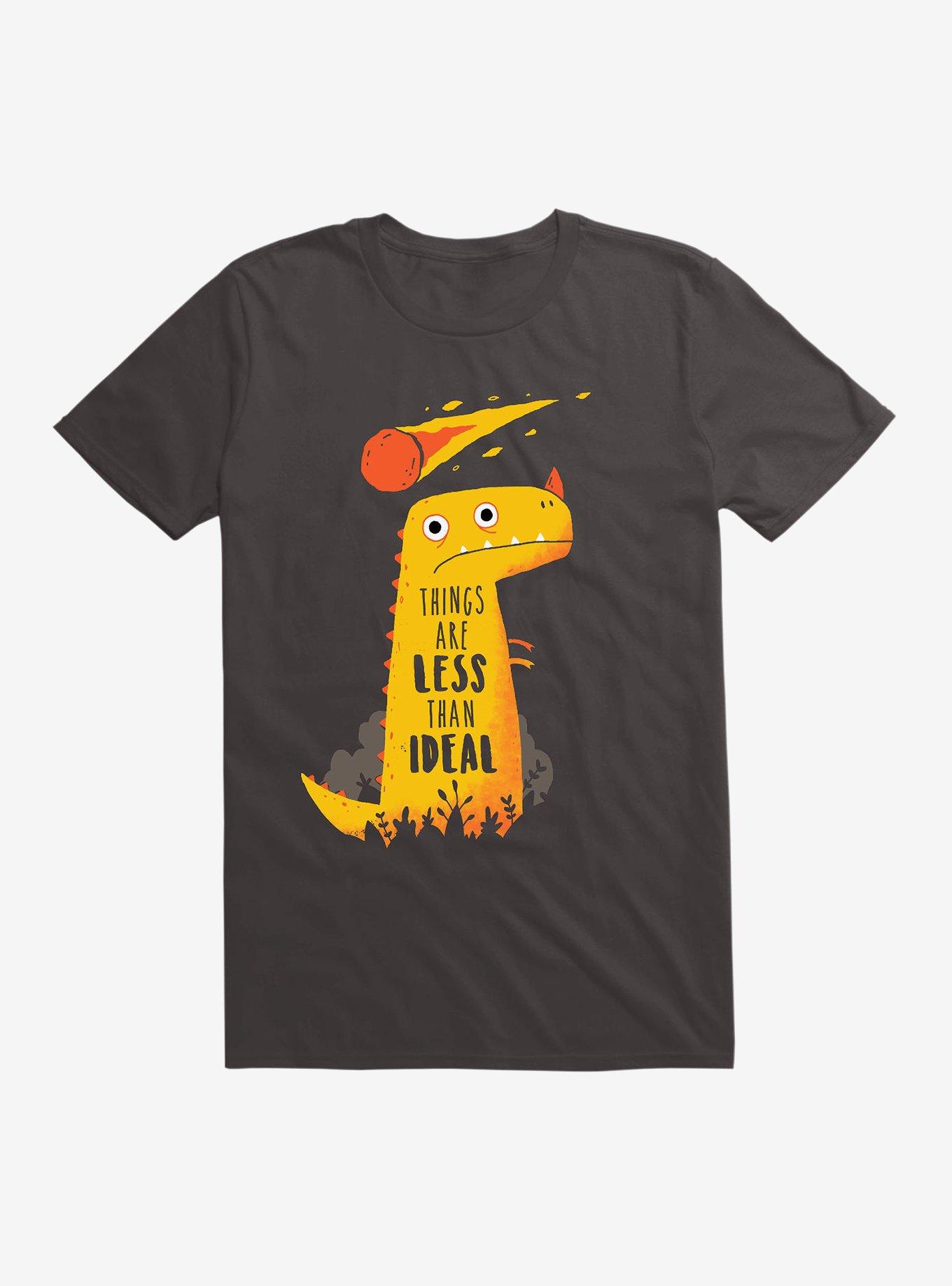 Less Than Ideal T-Shirt, BLACK, hi-res