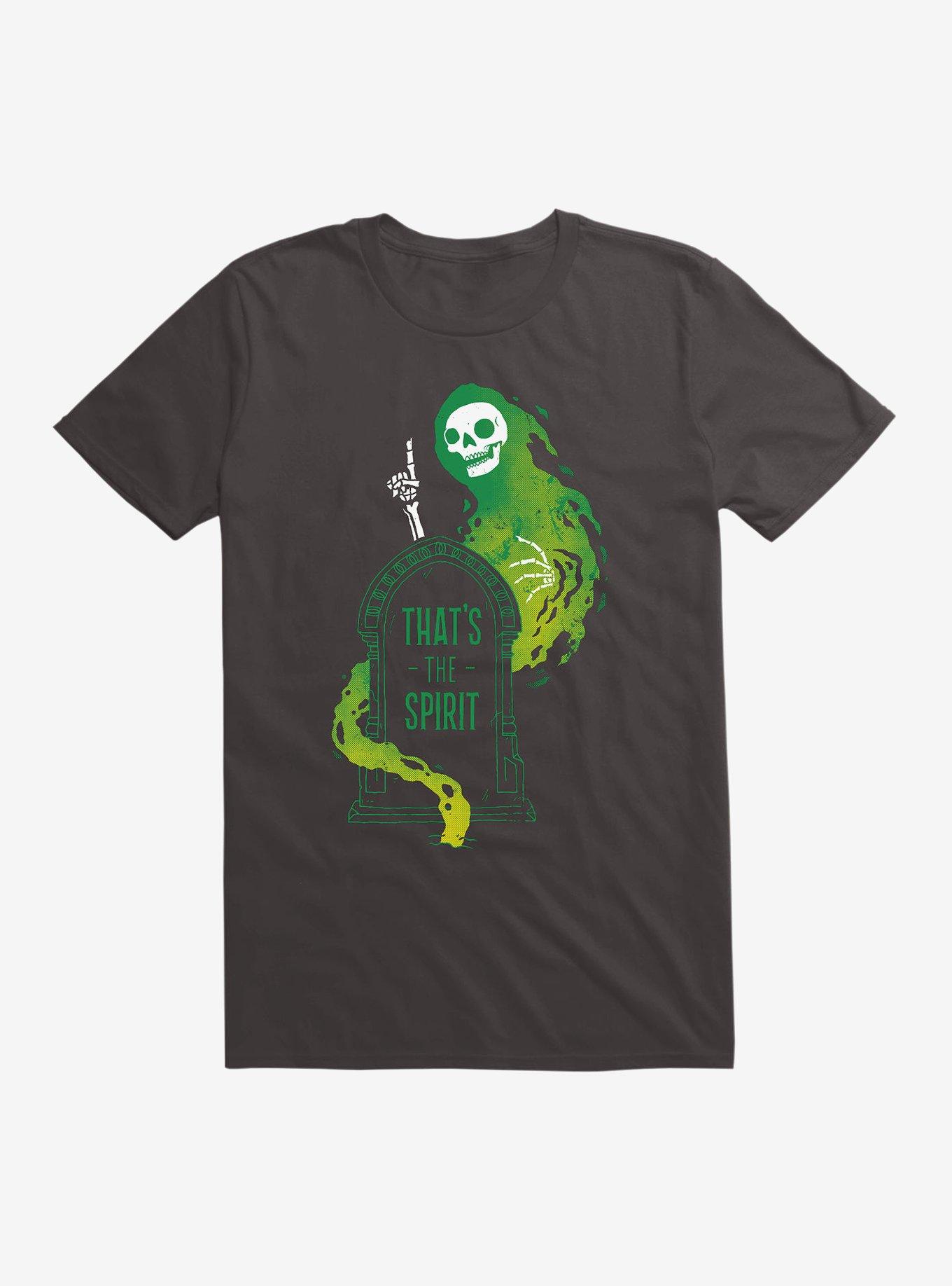 That's The Spirit T-Shirt, BLACK, hi-res