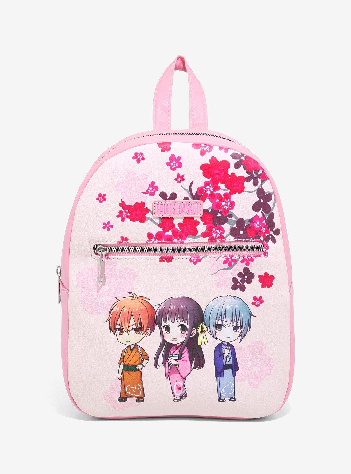 Fruits Basket Chibi Trio Sakura Mini Backpack, , hi-res