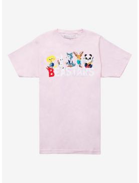Beastars Group Chibi Pastel Pink T-Shirt, , hi-res