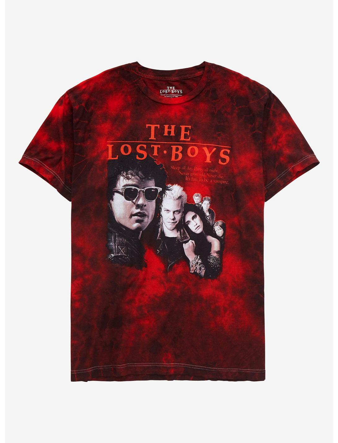 The Lost Boys Group Tie-Dye T-Shirt, BLACK, hi-res