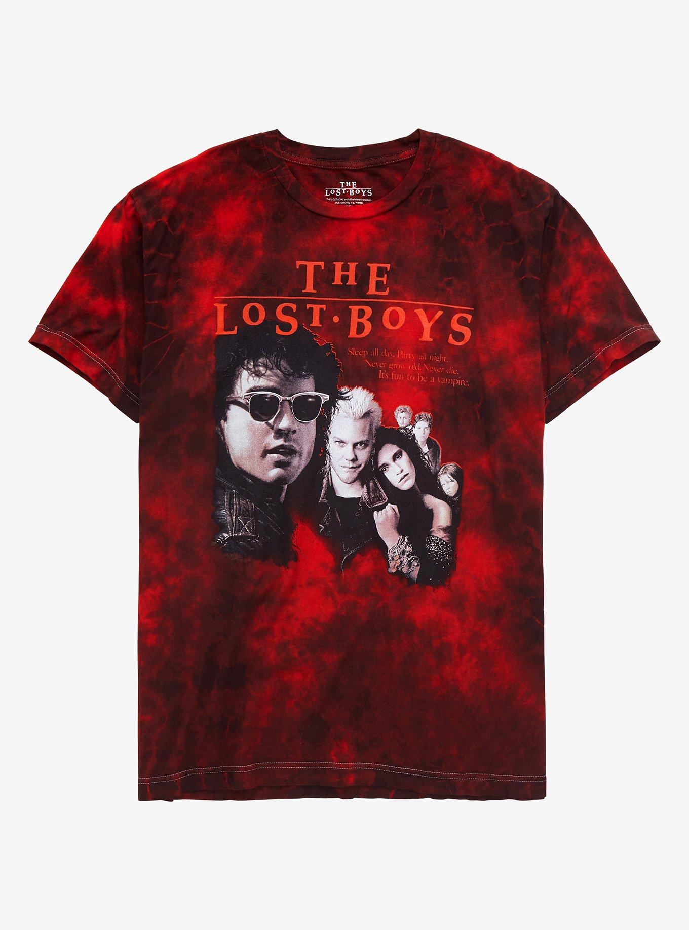 The Lost Boys Group Tie-Dye T-Shirt, BLACK, hi-res