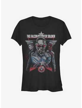 Marvel The Falcon And The Winter Soldier The Characters Girls T-Shirt, , hi-res