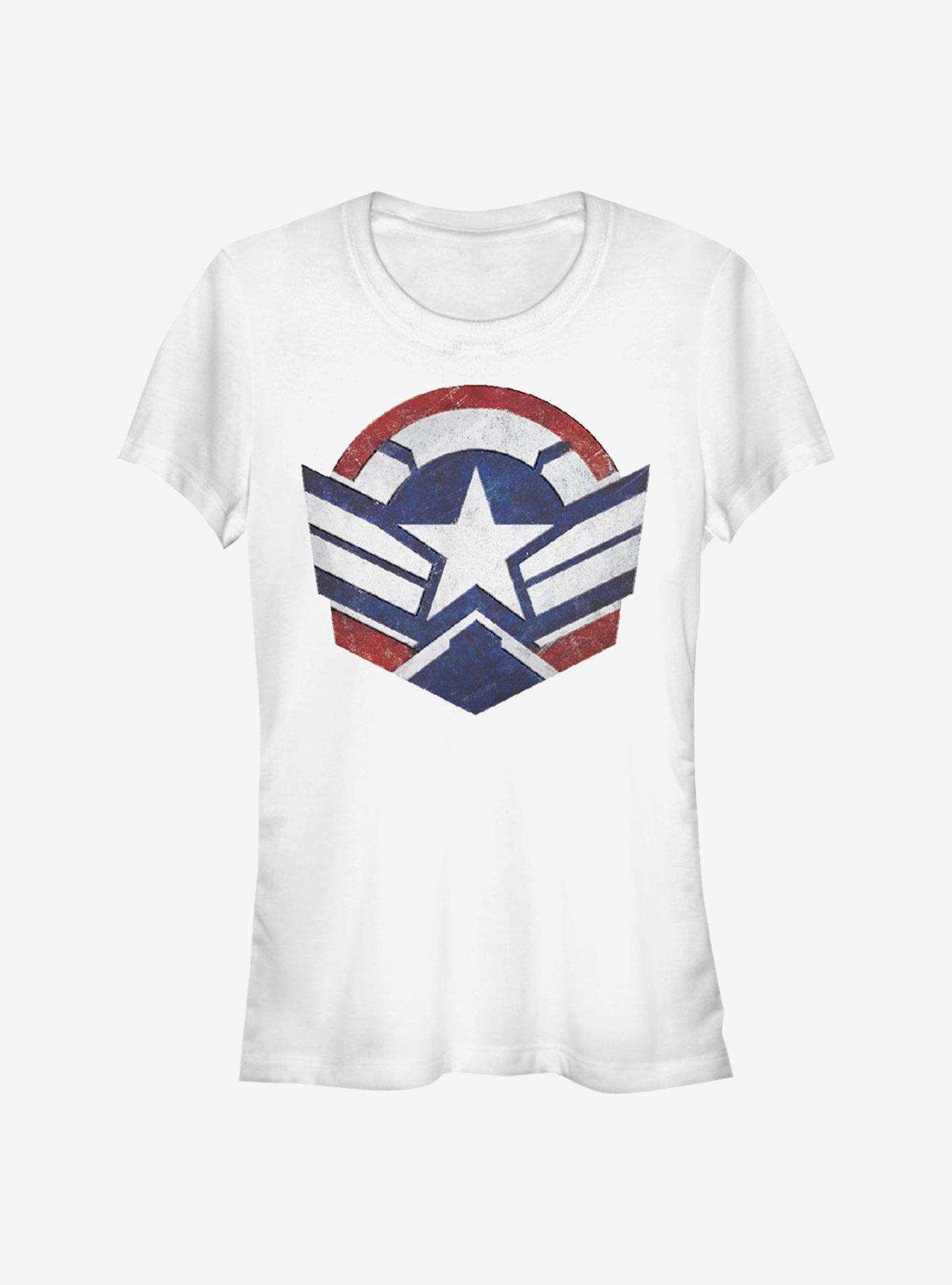 Marvel The Falcon And The Winter Soldier Logo Girls T-Shirt, , hi-res